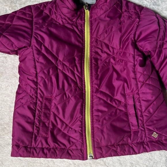 Columbia Kid’s Purple Quilted Lightweight Jacket SZ 4 Toddler - Picture 11 of 11